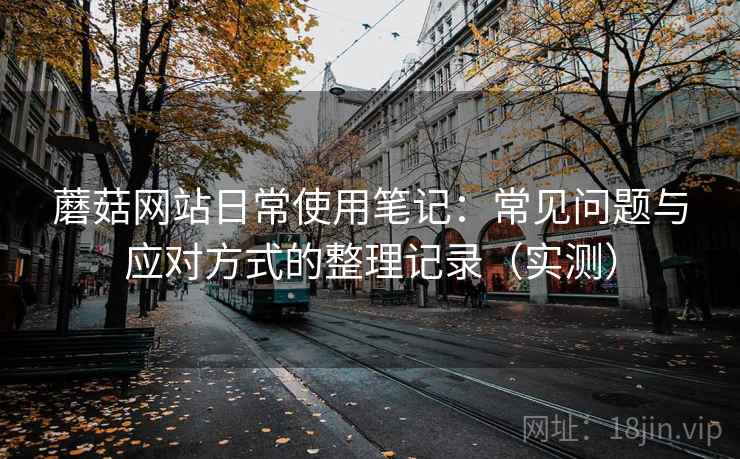 蘑菇网站日常使用笔记：常见问题与应对方式的整理记录（实测）
