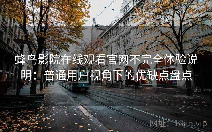 蜂鸟影院在线观看官网不完全体验说明：普通用户视角下的优缺点盘点