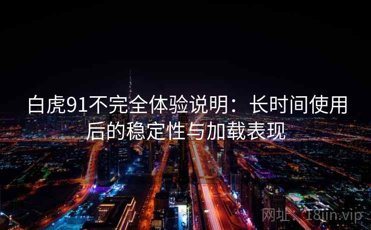 白虎91不完全体验说明：长时间使用后的稳定性与加载表现